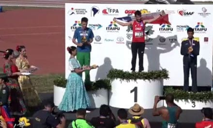 Vitoco Aravena ganó oro en Sudamericano de Paraguay