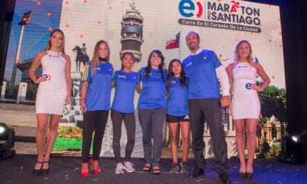 Corredores se vestirán de azul para el Entel Maratón de Santiago 2018