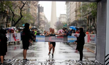 Belen Casetta y Vicente Loza ganadores de la Final del Circuito Sudamericano de Milla Urbana Ciudad de Buenos Aires
