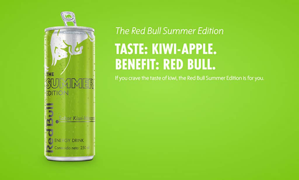 Red Bull Lanza Nuevo Sabor Este Verano Kiwi Manzana Summer Edition Corredor Promedio