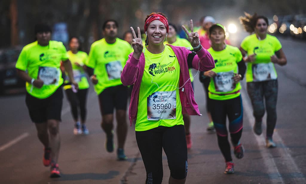 Únete a los entrenamientos gratuitos de Wings for Life y prepárate para correr más que nunca