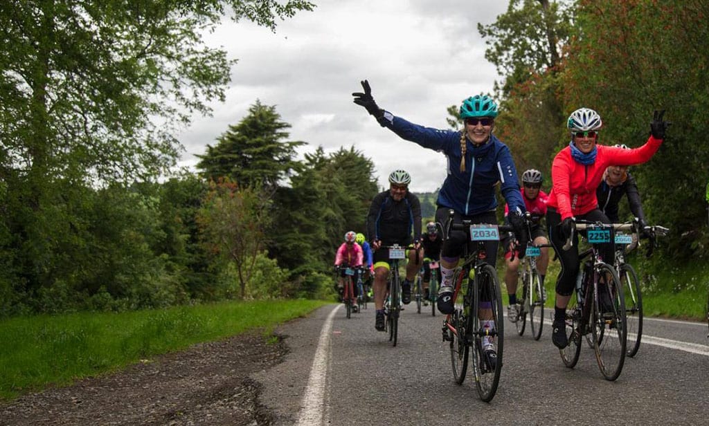 Treintañeras cambian el running por el ciclismo de ruta