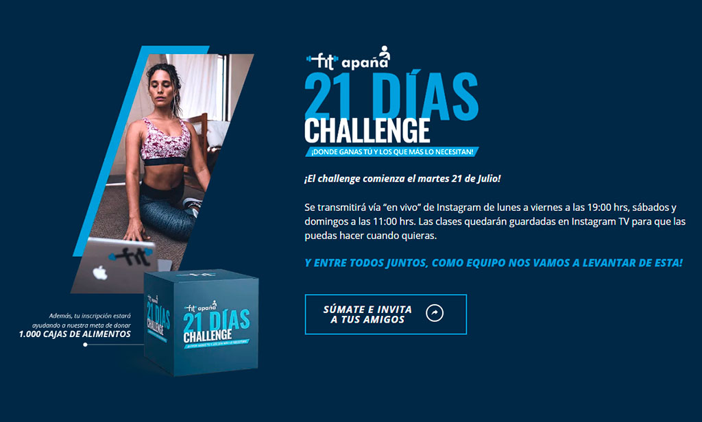 Aún falta para lograr la meta del 21 Días Challenge