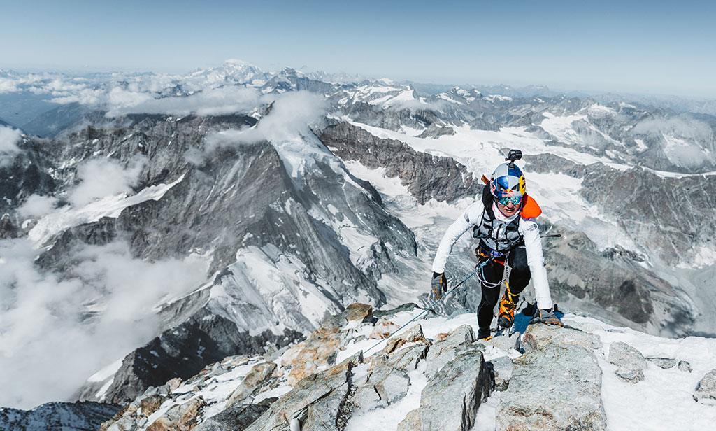 Fernanda Maciel: Gran Paradiso y Matterhorn en un día