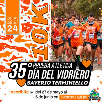 Prueba Atlética Día del Vidriero