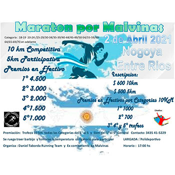 Maratón por Malvinas