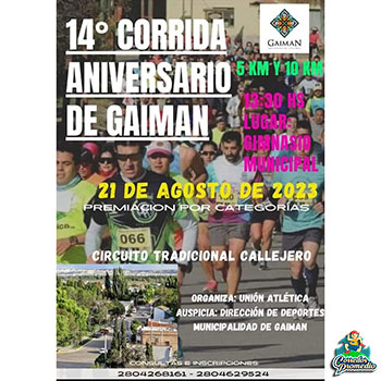 Corrida Aniversario de Gaiman