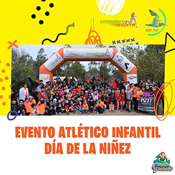 Evento Atlético Infantil Día de la Niñez
