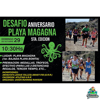 Desafío Aniversario Playa Magagna