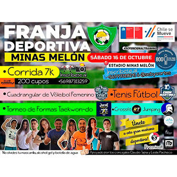 Franja Deportiva Minas Melón