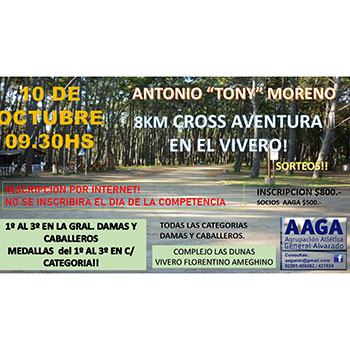 Cross Aventura Antonio "Tony" Moreno