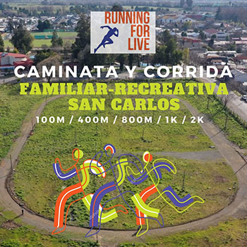 Caminata y Corrida Familiar-Recreativa San Carlos
