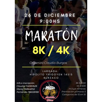 Maratón 8K / 4K