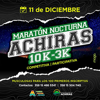 Maratón Nocturna Achiras