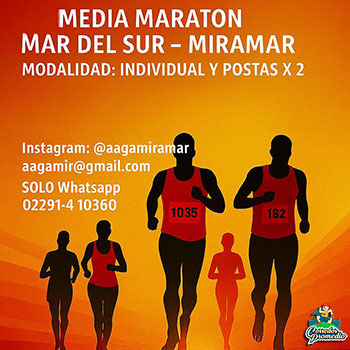 Media Maratón Mar del Sur - Miramar