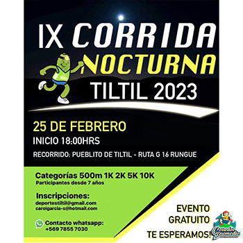 Corrida Nocturna Tiltil