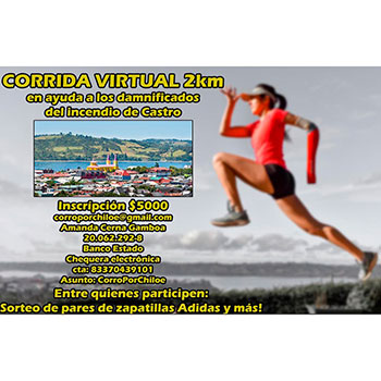 Corrida Virtual 2Km