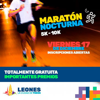 Maratón Nocturna Leones