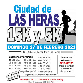 Ciudad de Las Heras 15K y 5K