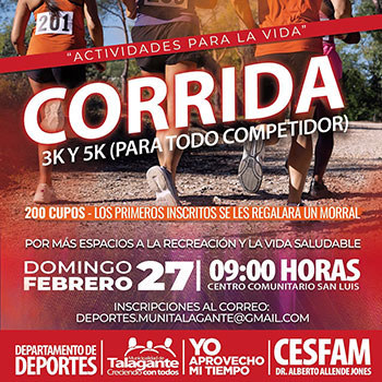 Corrida 3K y 5K