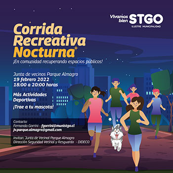Corrida Recreativa Nocturna