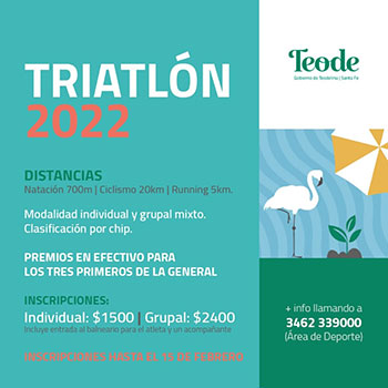 Triatlón Teodelina