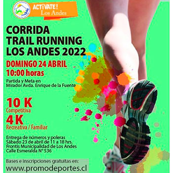 Corrida Trail Running Los Andes