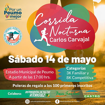 Corrida Nocturna Carlos Carvajal