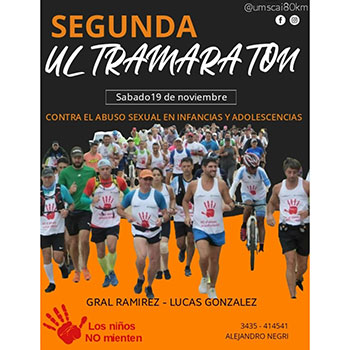 Ultramaratón Contra el Abuso Sexual en Infancias y Adolescencias