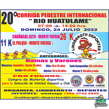 Corrida Pedestre Río Huatulame