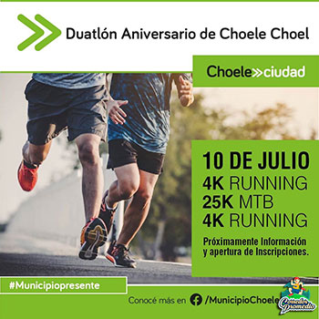 Duatlón Aniversario Choele Choel