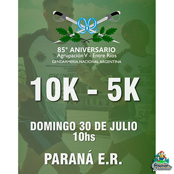 Maratón Aniversario de Gendarmería Nacional