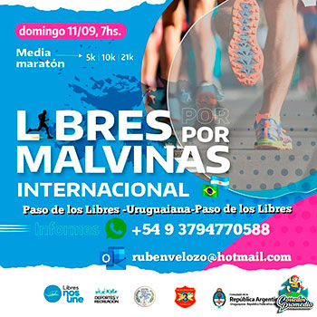 Media Maratón Internacional Libres por Malvinas
