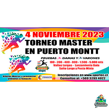 Torneo Atletismo Máster ULagos