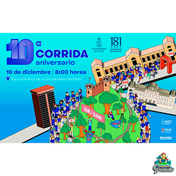 Corrida Aniversario Universidad de Chile