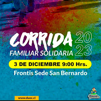 Corrida Familiar Solidaria Duoc UC San Bernardo