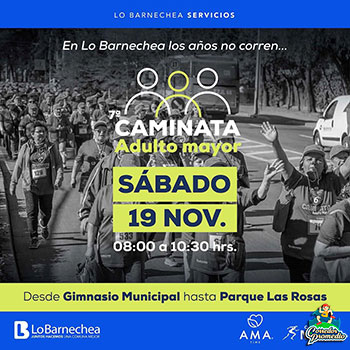 Caminata Adulto Mayor
