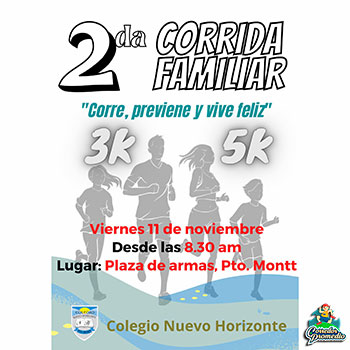 Corrida Familiar Colegio Nuevo Horizonte