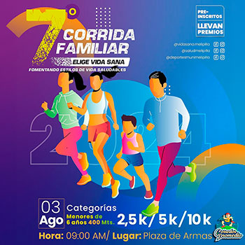 Corrida Familiar Elige Vida Sana Melipilla