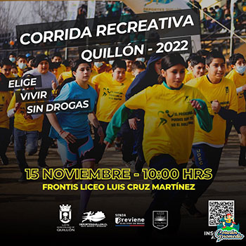 Corrida Recreativa Elige Vivir Sin Drogas
