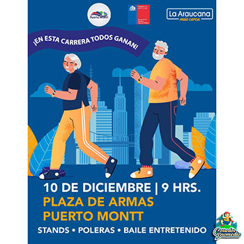 Carrera Caminata Más Cerca 2K Puerto Montt