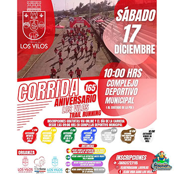Corrida Aniversario Los Vilos Trail Running