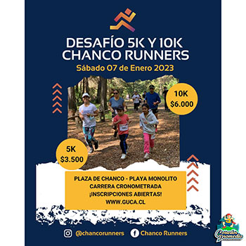 Desafío 5K y 10K Chanco Runners