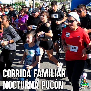 Corrida Familiar Nocturna Pucón