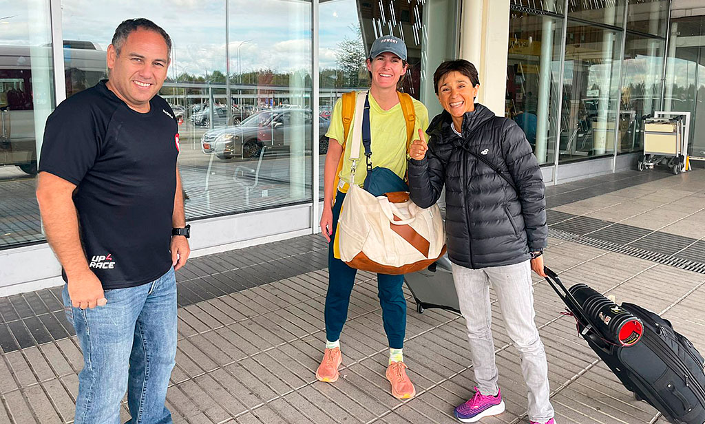 Bárbara Riveros llegó a Chile para participar en el Challenge Puerto Varas