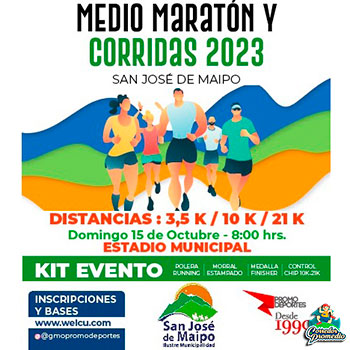 Medio Maratón y Corridas San José de Maipo