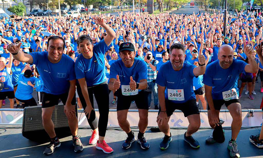 Ministro Jaime Pizarro participa en Gran Corrida por la Integridad