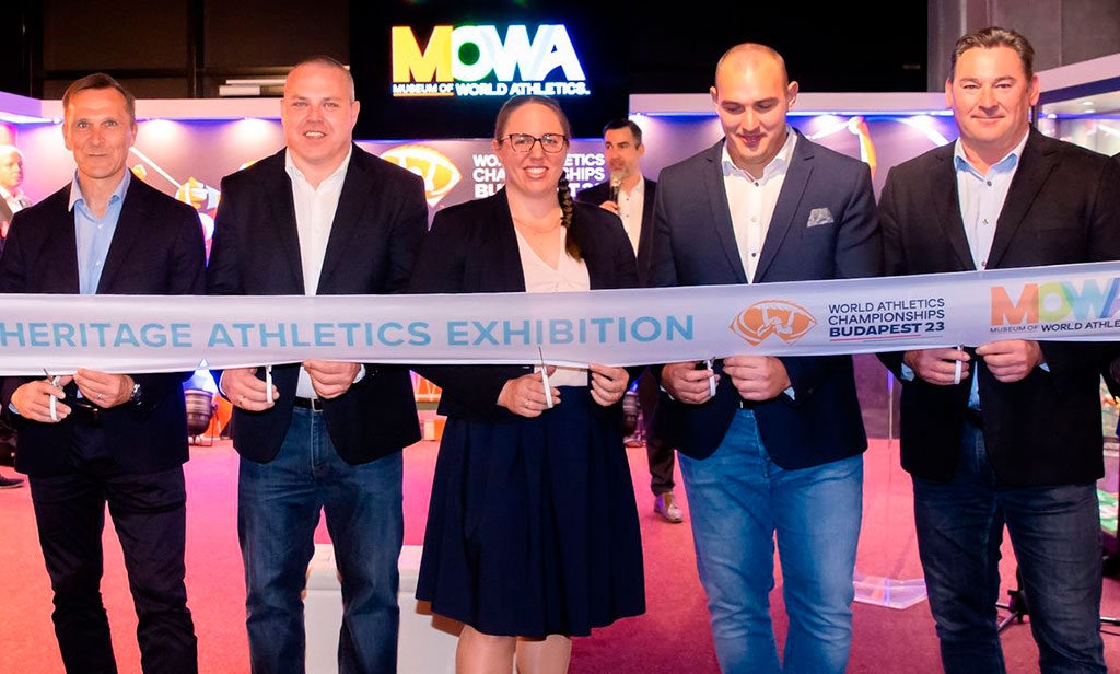 Exposición que celebra los 40 años del Campeonato Mundial de Atletismo se abre en Budapest
