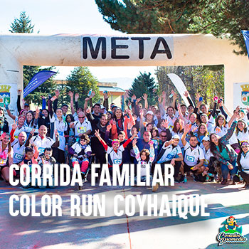 Corrida Familiar Color Run Coyhaique