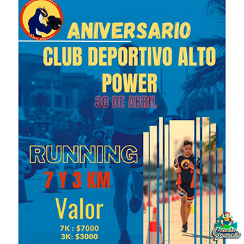 Corrida Aniversario Club Deportivo Altopower